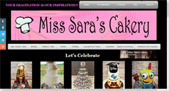 Desktop Screenshot of misssarascakery.com